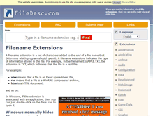 Tablet Screenshot of filedesc.com